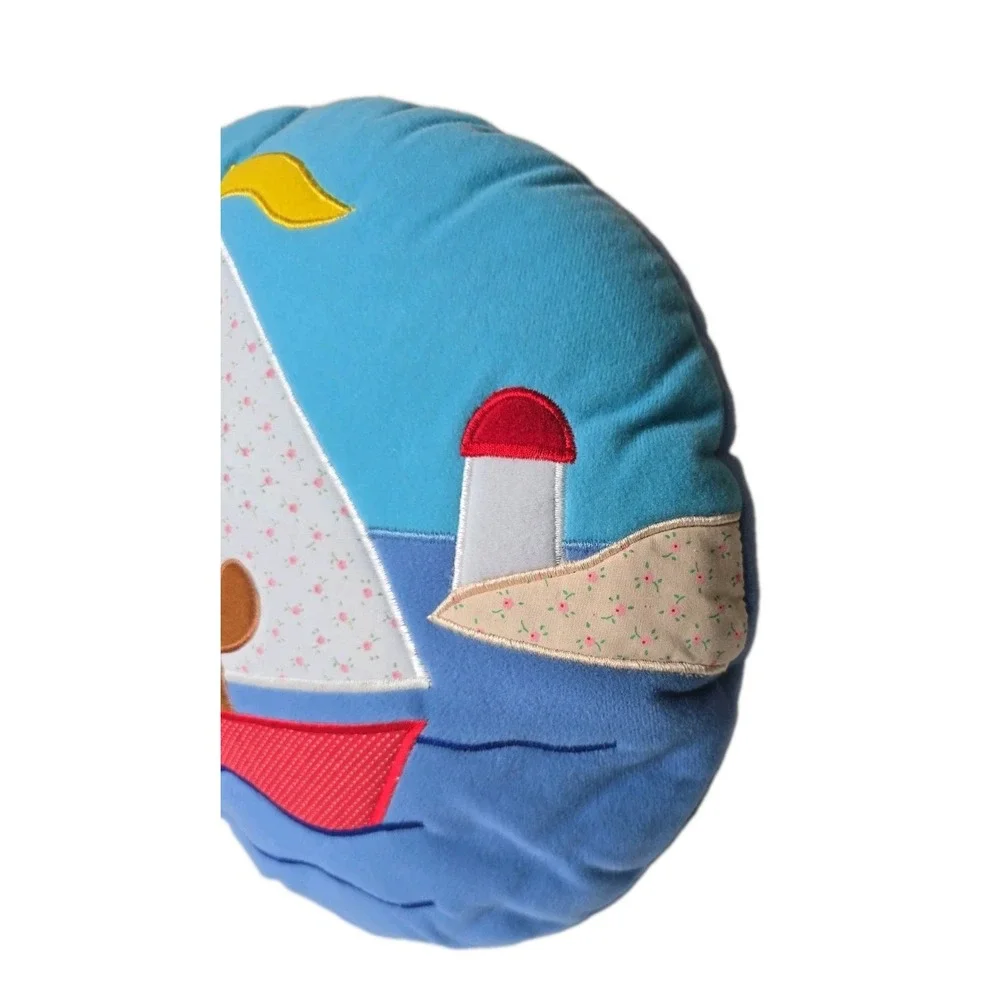 Honey Jo Bear Vintage Decorative Pillow Fun Farm By Dakin Hug-A-Pillow Nautical